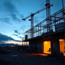 Illustration pour « Assurance chantier bloqué » — Découvrez comment nous vous aidons à éviter les dommages à l'ouvrage