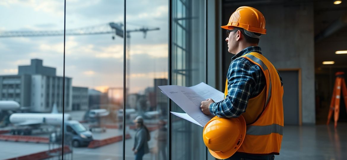 Illustration pour « Assurance Décennale : Protégez Vos Chantiers Durablement » — Sécurisez vos projets de construction avec une assurance décennale robuste. Protégez-vous des imprévus et gar…